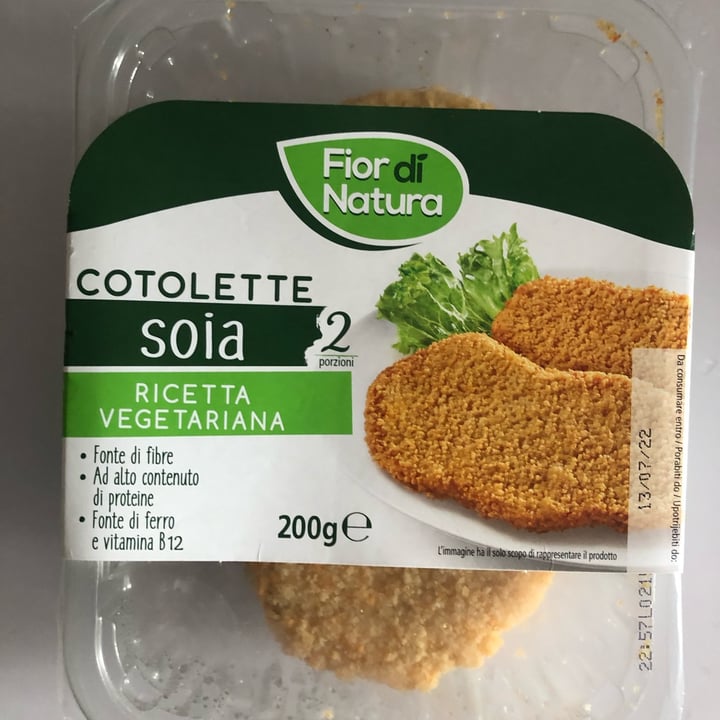 photo of Fior di Natura Cotoletta shared by @francyveg86 on  01 Jul 2022 - review