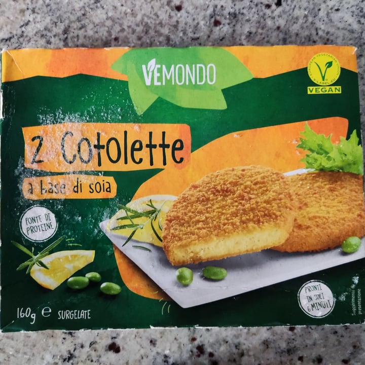 photo of Vemondo 2 Cotolette a Base di Soia shared by @chiaradigia on  24 Apr 2022 - review