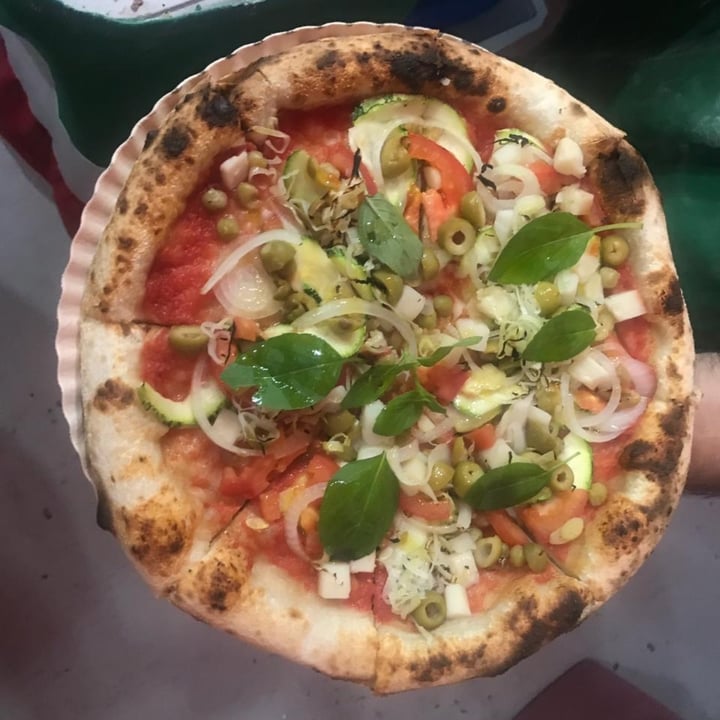 photo of Quintal da Pizza Pizza opção vegana shared by @christianecm on  06 Jul 2021 - review
