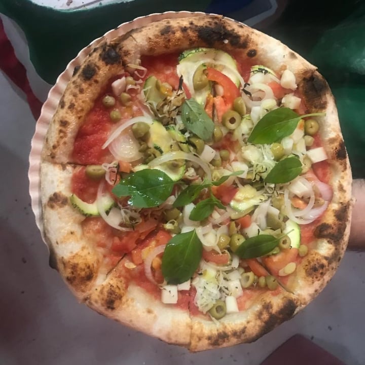 review photo of Quintal da Pizza Pizza opção vegana shared by @christianecm on 06 Jul 2021 - review