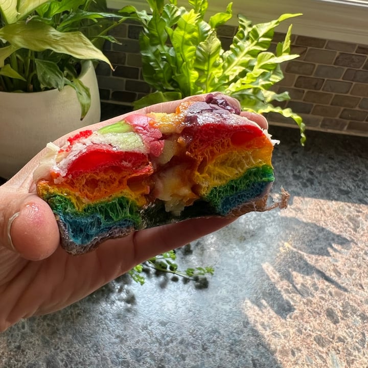 photo of Hoopla Donuts - Calgary Place pride donut shared by @driddel on  05 Sep 2022 - review