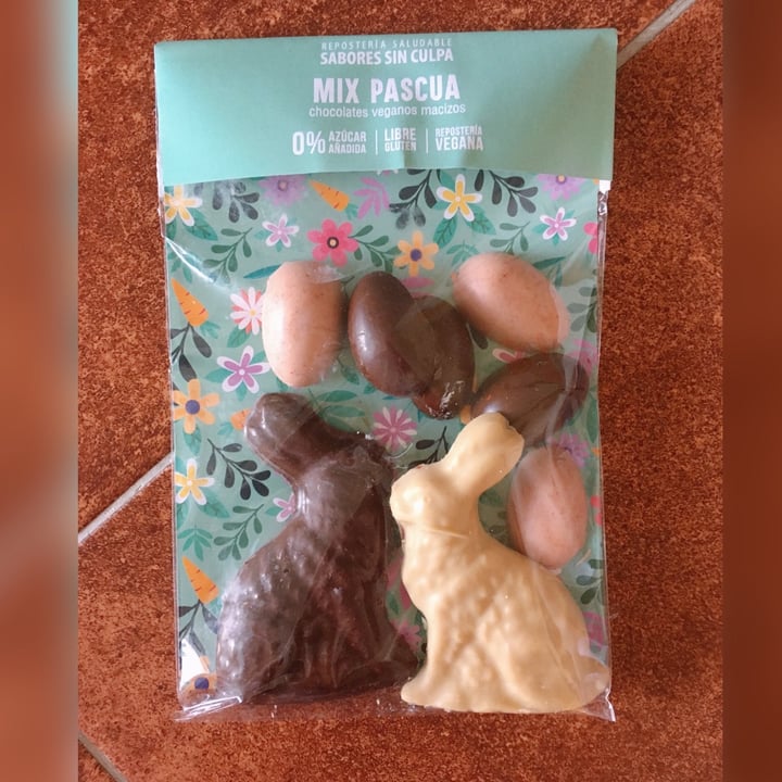 photo of Sabores Sin Culpa Mix Pascua Chocolates Veganos Macizos shared by @trinidadgs on  25 Apr 2021 - review