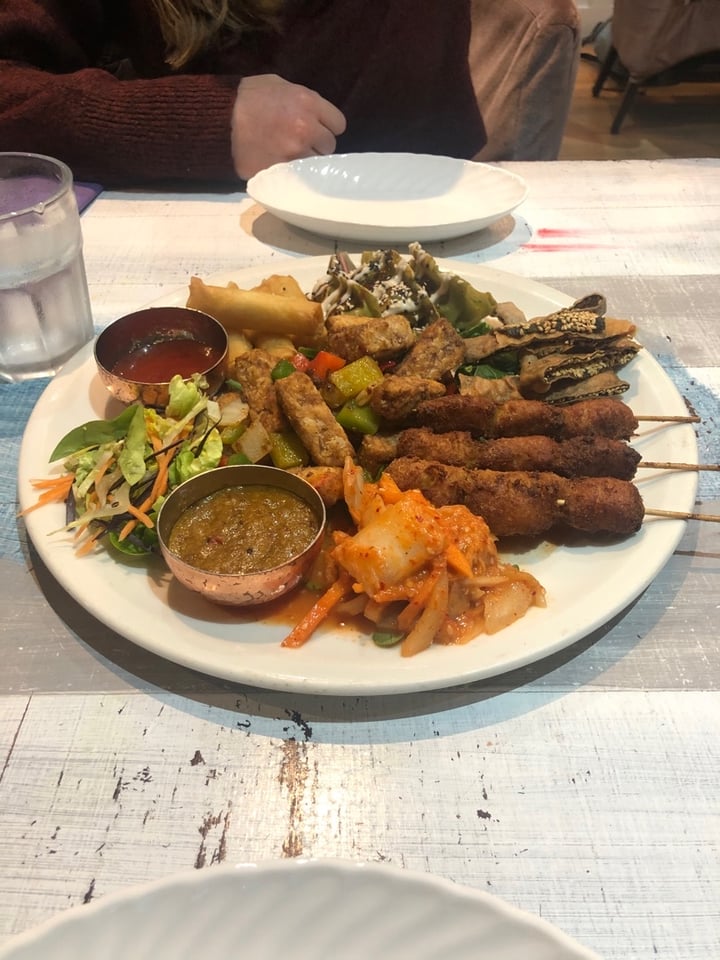 review photo of Puti Vegan Cafe Starter platter shared by @markprovan on 21 Apr 2020 - review