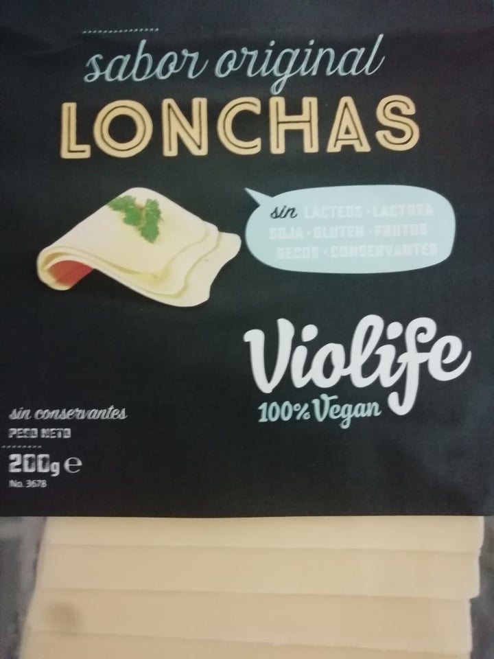 photo of Violife Original Flavor Cheese Slices shared by @veganmodeon on  22 Jan 2020 - review