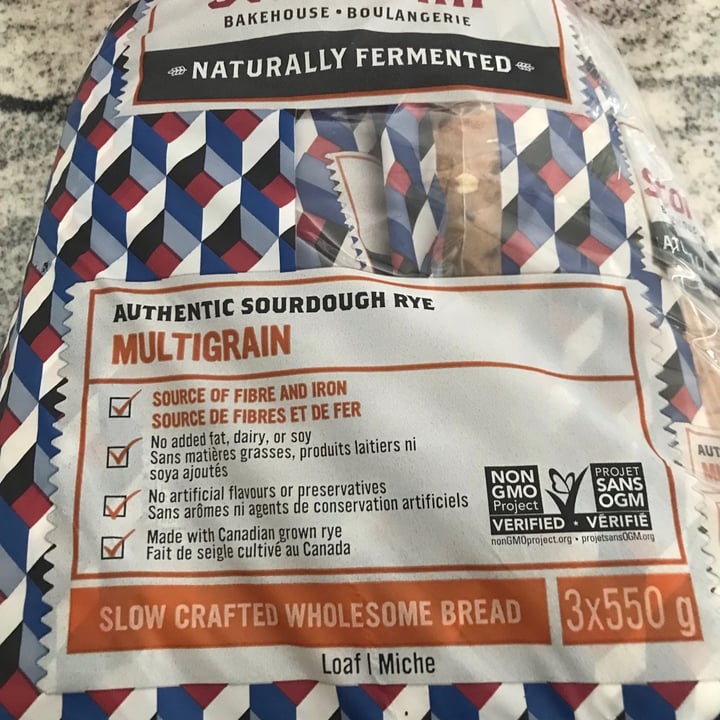 photo of Stonemill Authentic sourdough rye multigrain shared by @jordan22 on  13 Jun 2021 - review