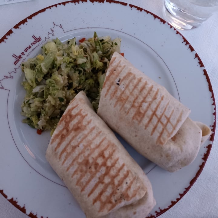 photo of Mille e Una Notte Udine Piadina con Falafel shared by @martabiason on  17 Jun 2022 - review