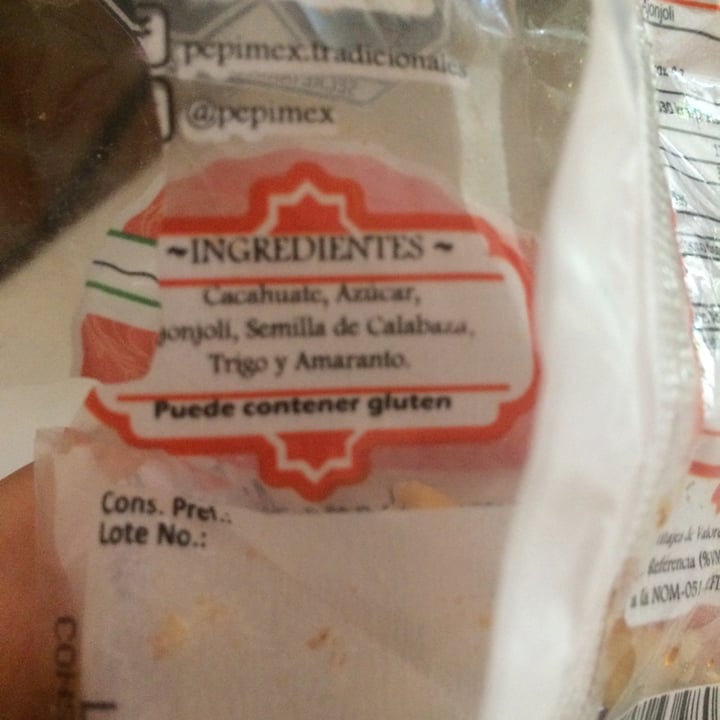 review photo of Dulces tradicionales Pepimex Campechana De Ajonjolí shared by @veganely on 17 Sep 2021 - review