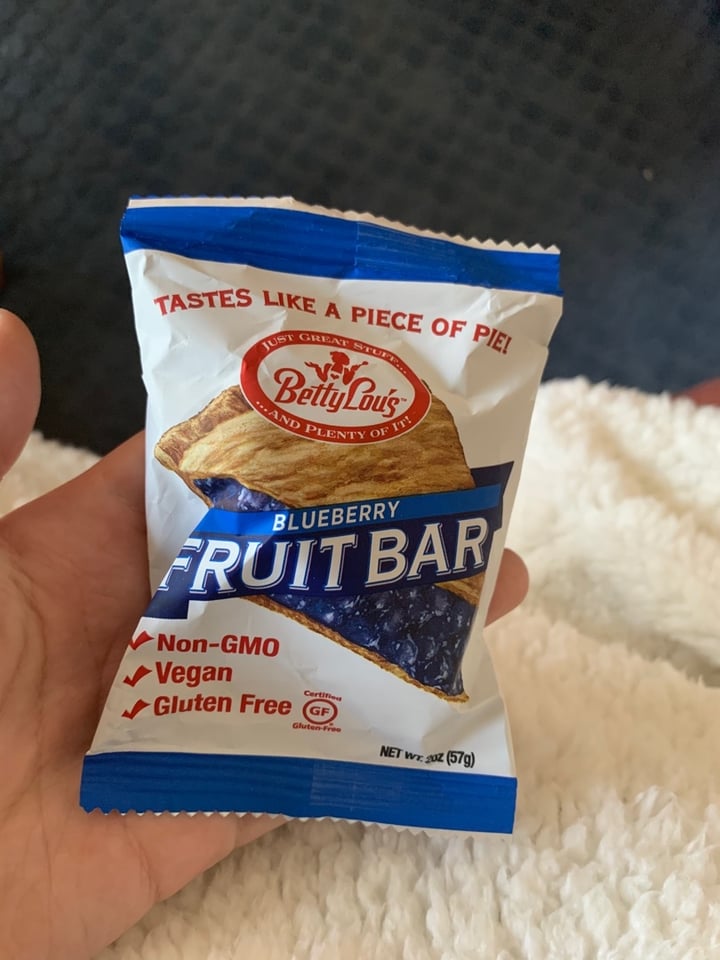 photo of Betty Lou’s Just Great Stuff Blueberry Fruit Bar shared by @ashley19 on  09 Jan 2020 - review