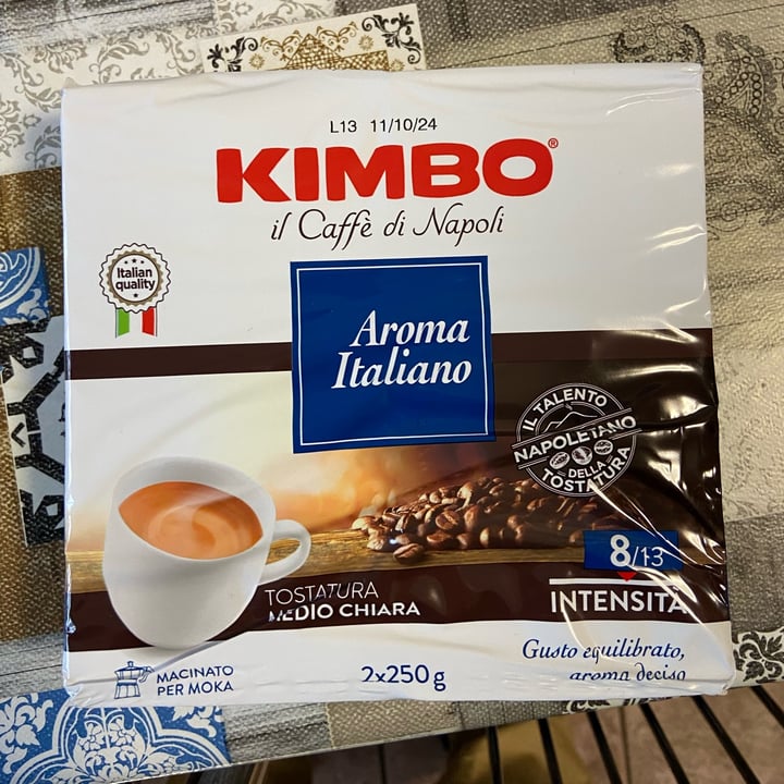photo of Kimbo Aroma Italiano Deciso shared by @aledece on  01 Nov 2022 - review