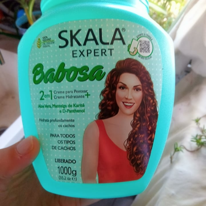 review photo of Skala 2 Em 1 Creme Para Pentear + Creme Hidratante shared by @siempreveg77 on 09 Oct 2022 - review