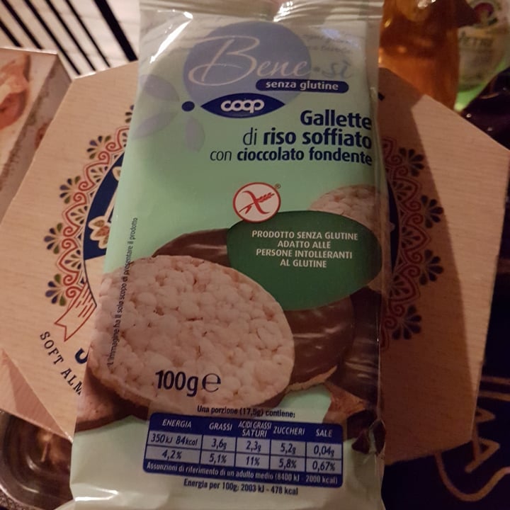 photo of Bene.Si coop Gallette Ricoperte Di Cioccolato Fondente shared by @tonyveg on  27 Dec 2021 - review