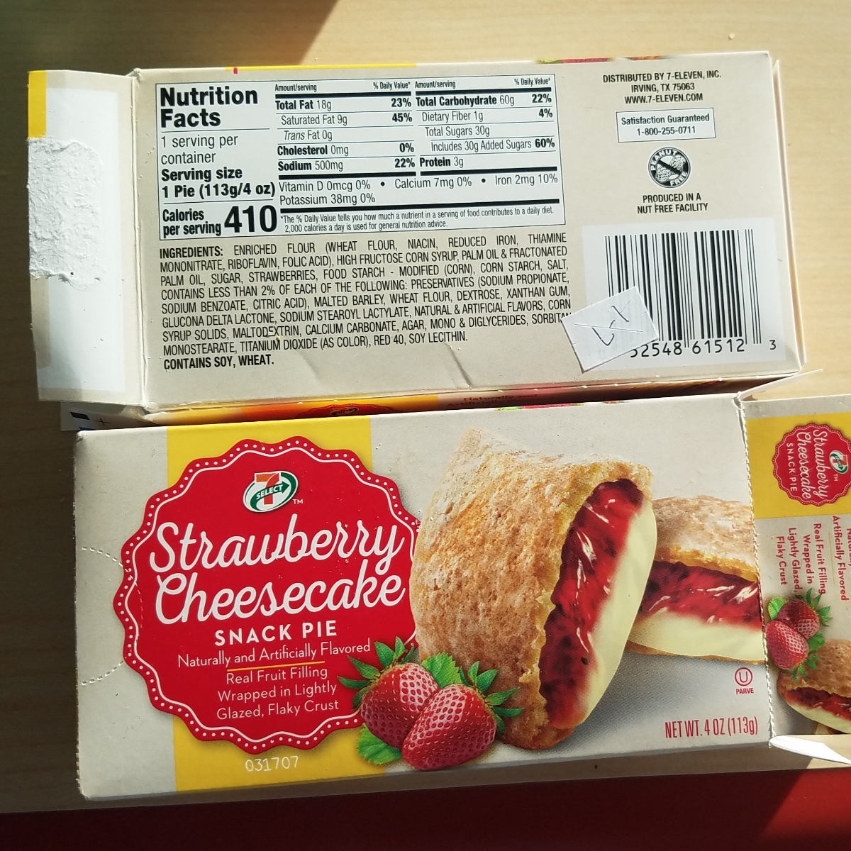 7Eleven Strawberry Cheesecake Snack Pie Reviews abillion