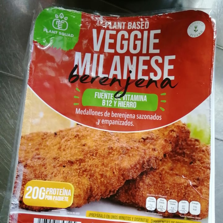 photo of Plant Squad Veggie Milanese shared by @arturitob2 on  07 Nov 2020 - review