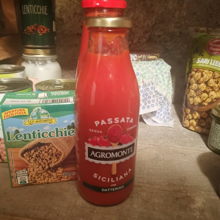 photo of Agramonte passata pomodoro Datterino shared by @fedeioli on  10 Sep 2022 - review