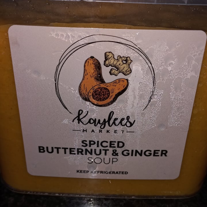 photo of Kaylees market Spiced Butternut and Ginger Soup shared by @ustrauss on  20 Nov 2022 - review