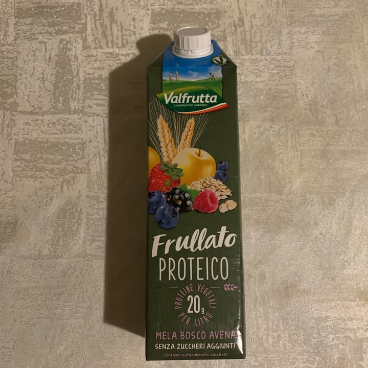 photo of Valfrutta 100% Frullato Proteico shared by @giovanna82 on  10 Jul 2022 - review