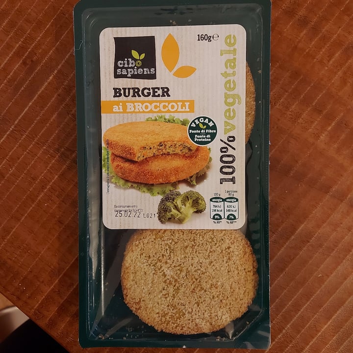 review photo of Cibo Sapiens Burger Ai Broccoli shared by @maddyveggy on 07 Feb 2022 - review