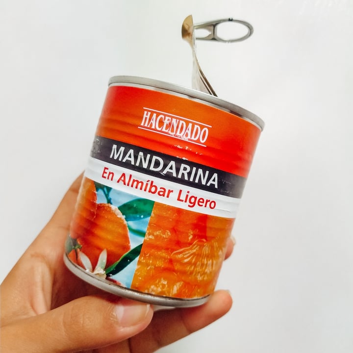 photo of Hacendado Mandarina en almibar shared by @veganhumanok on  27 Aug 2021 - review