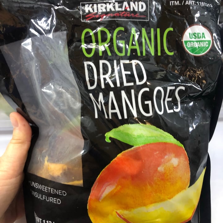 photo of Kirkland Signature Organic Dried Mangoes shared by @manuelaw on  18 Aug 2021 - review