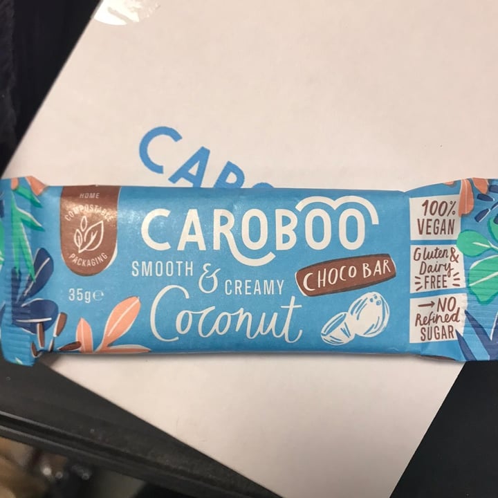 photo of Caroboo Coconut Choc Bar shared by @giselenishikava on  12 May 2022 - review
