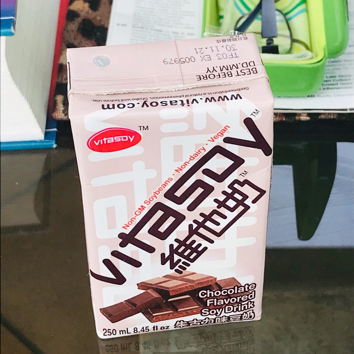 Vitasoy Chocolate Flavored Soy Drink Reviews abillion