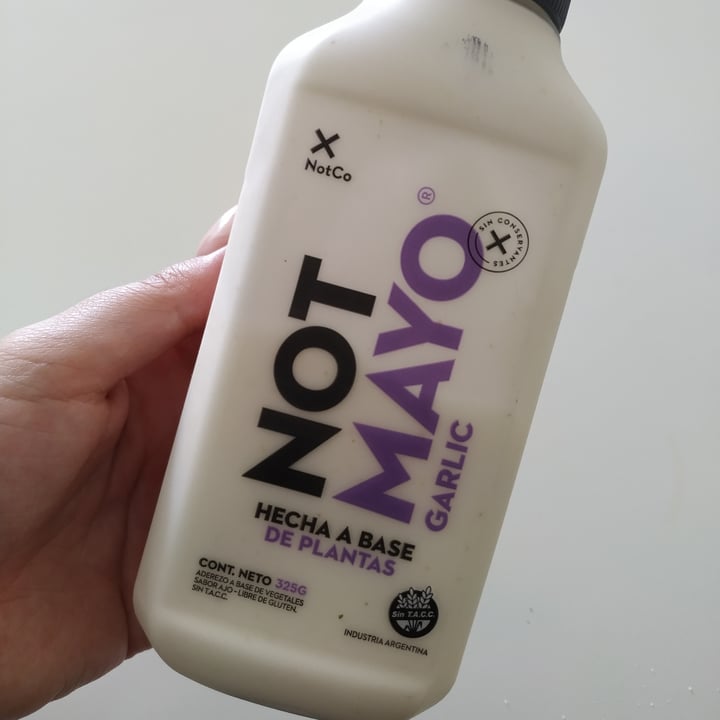 photo of NotCo Not Mayo Garlic shared by @v3r0nic4 on  25 Feb 2021 - review