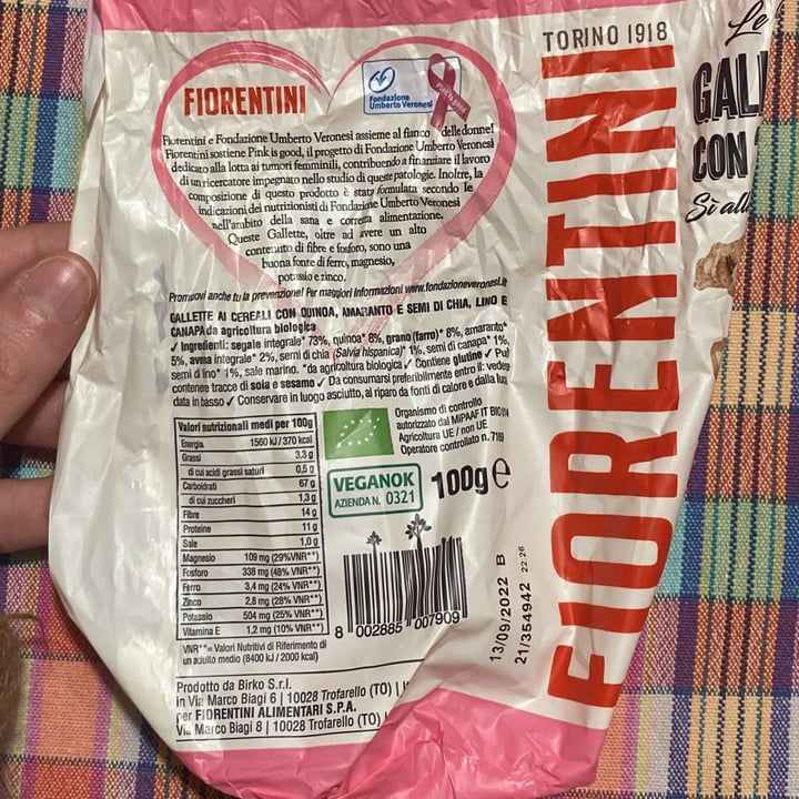 review photo of Fiorentini Gallette bio con “Supersemi” shared by @giuliamazzoni on 09 Feb 2022 - review