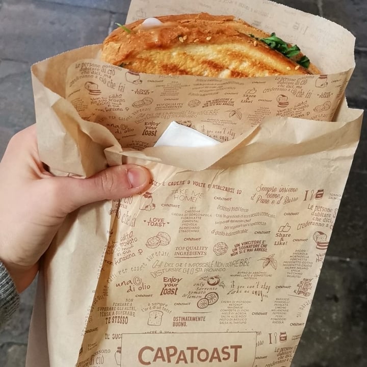 photo of Capatoast Vegan Toast shared by @elezerowaste on  26 Feb 2021 - review