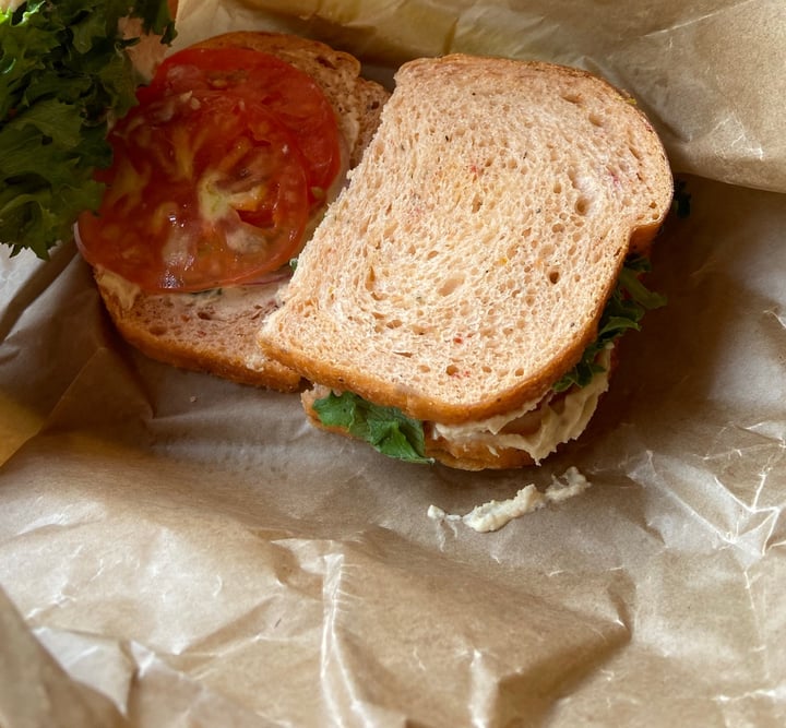 review photo of Panera Bread Mediterranean Veggie Sandwhich No Feta shared by @demidoll on 09 Jul 2020 - review