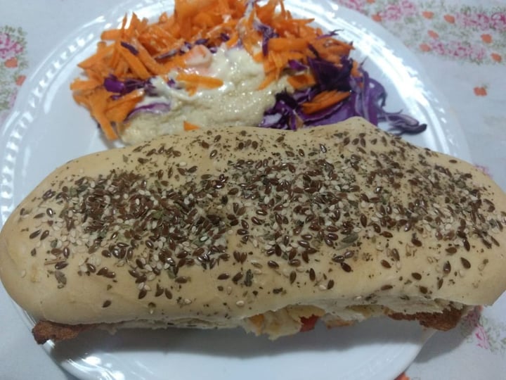 photo of El Veganosaurio (Delivery Only) Sándwich Milanesa Napolitana shared by @daif on  02 Feb 2020 - review