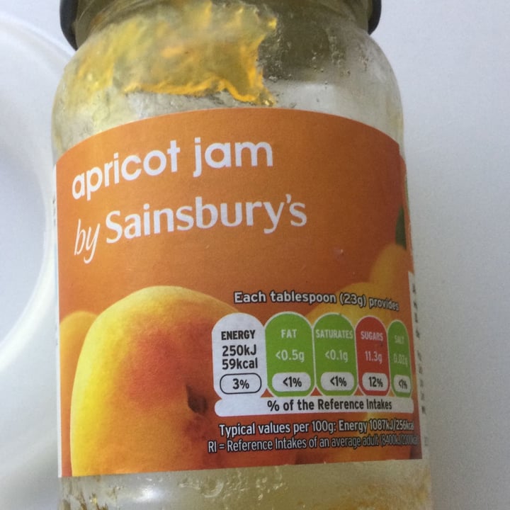 photo of Sainsbury's apricot jam shared by @margarita1 on  11 Jun 2022 - review