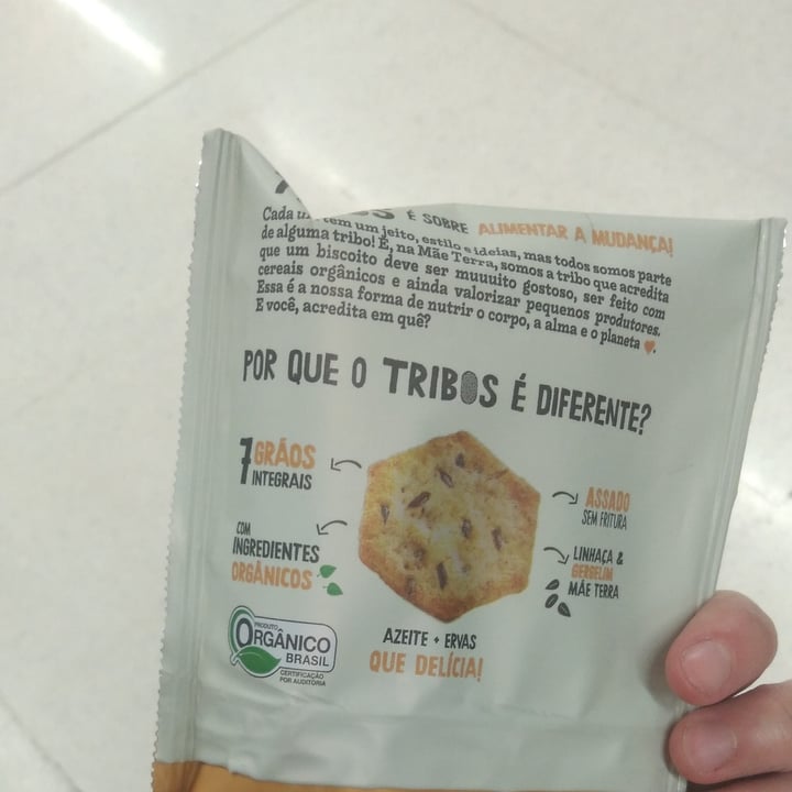 review photo of Mãe Terra Biscoito Integral Azeite e Ervas shared by @fernandaweyz on 27 Apr 2022 - review