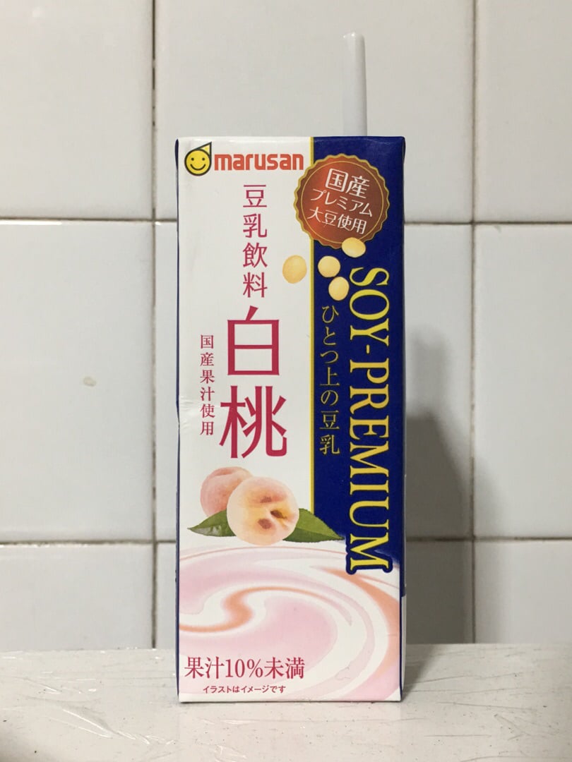 Marusan Premium White Peach Soy Milk Reviews abillion