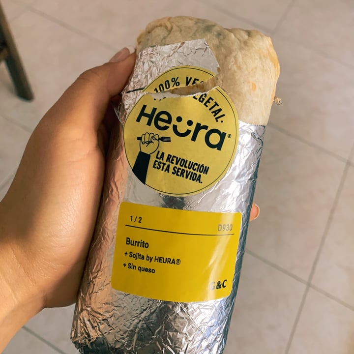 photo of Gonzalez & Co Burrito con heura shared by @gechauca28 on  14 Feb 2021 - review