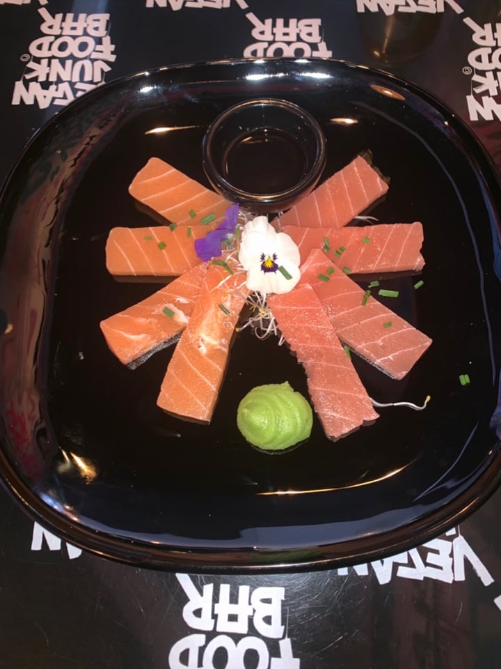 photo of Vegan Junk Food Bar Fresh sashimi shared by @lisajay on  18 May 2019 - review