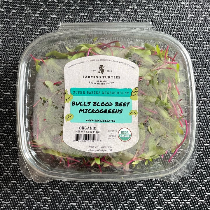 review photo of Farming turtles Bulls blood beet microgreens shared by @htrfung on 19 Apr 2022 - review