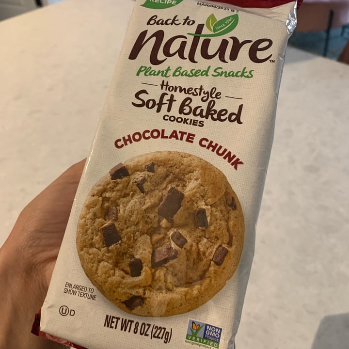 photo of Back to Nature  Chocolate Chunk shared by @vegzari on  12 Sep 2022 - review