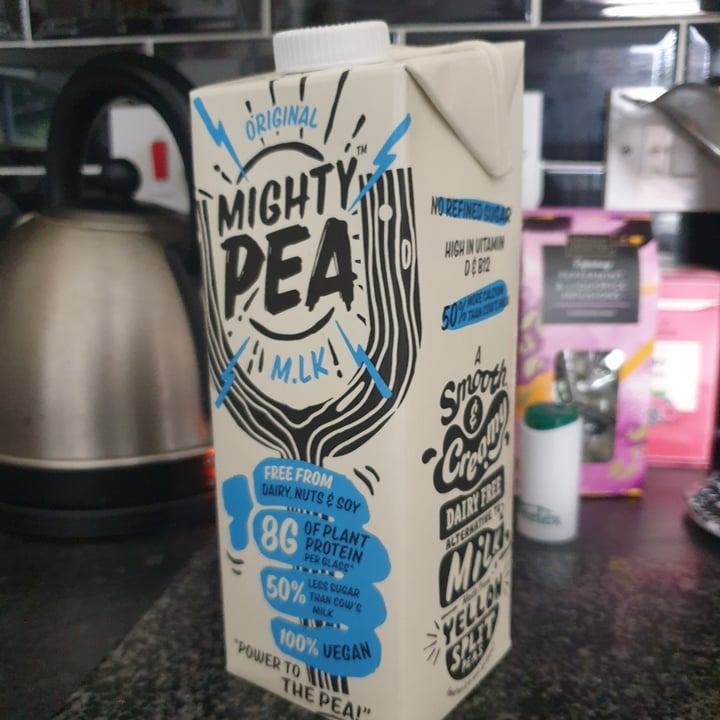 photo of Mighty Pea Mighty Pea M.lk shared by @seitanicfeminist on  16 Mar 2021 - review