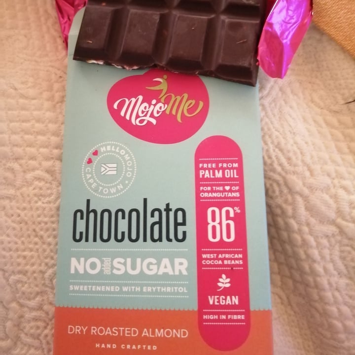 photo of MojoMe Dry Roasted Almond Chocolate shared by @nickyv on  12 Jun 2021 - review