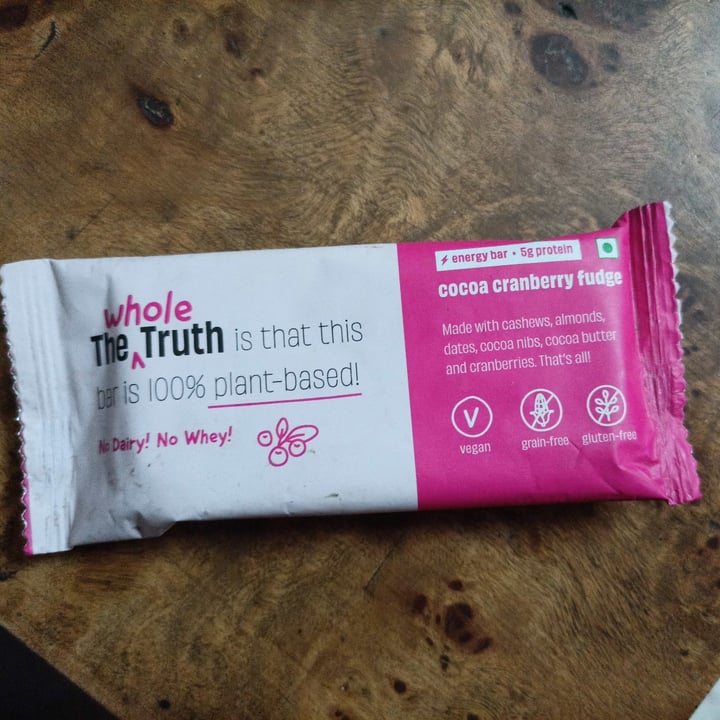 photo of The Whole Truth Protein bars shared by @gshivam1003 on  19 Feb 2022 - review