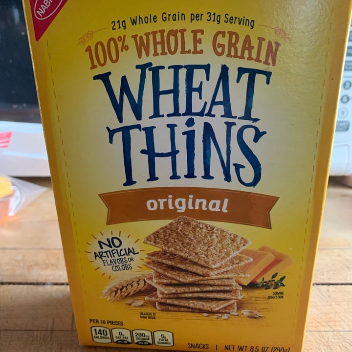 photo of Nabisco Wheat Thins shared by @joantheflorist on  07 May 2022 - review