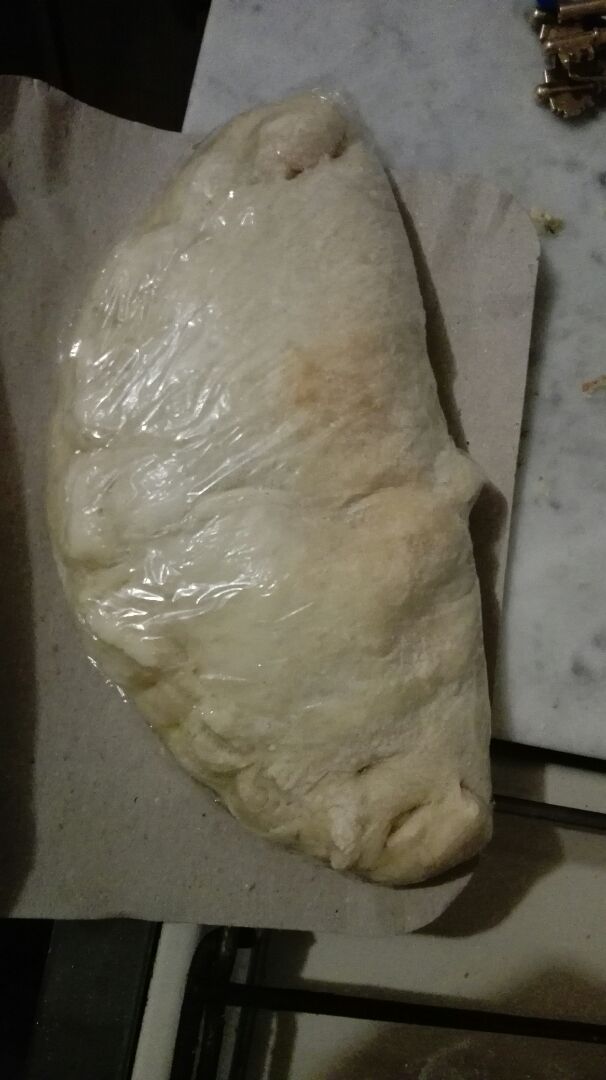 photo of Fourmi Vegan Calzone de queso, champignones y verdeo shared by @santiagobozzone on  25 Dec 2019 - review