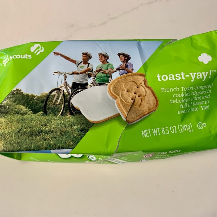 photo of Girl Scout Cookies Toast-yay Cookies shared by @denised033 on  11 Feb 2022 - review