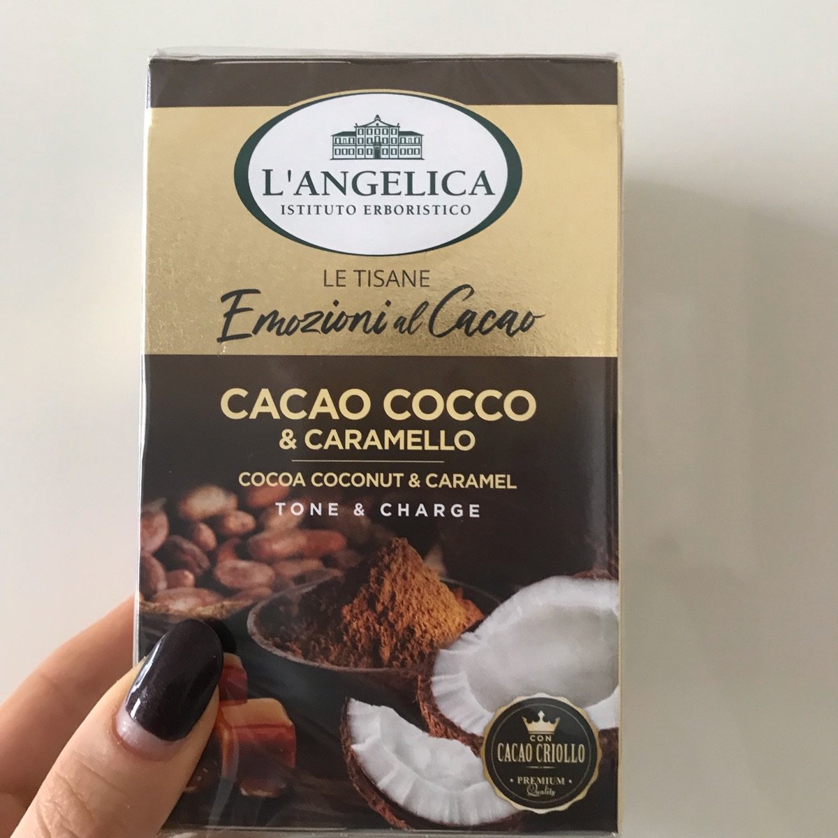 L'angelica Tisana cacao cocco e caramello Reviews