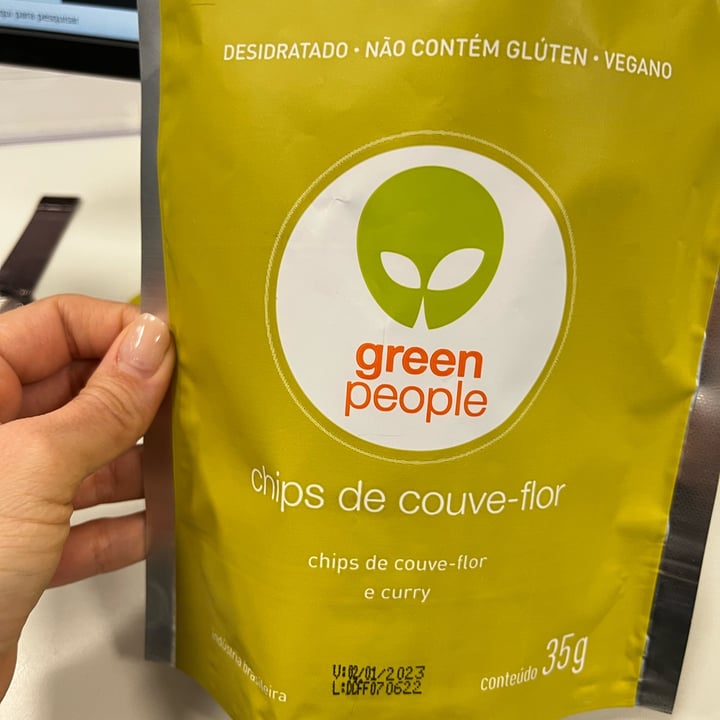 photo of Greenpeople Chips de couve flor shared by @liviaraick on  26 Aug 2022 - review