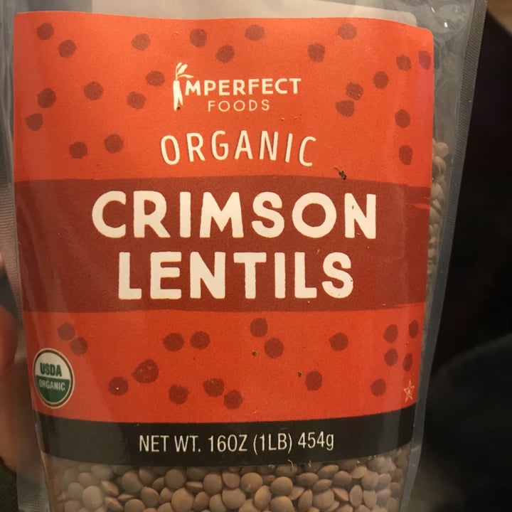 photo of Imperfect Foods Lentils shared by @domfigielek on  31 Dec 2020 - review