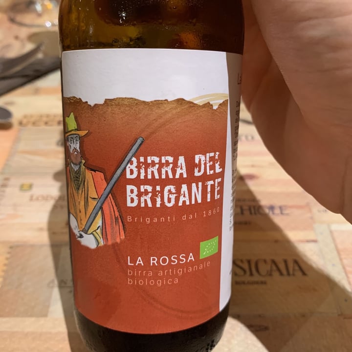 photo of Birra del brigante Birra Del Brigante “La Rossa” shared by @veganmarten on  22 Jul 2021 - review