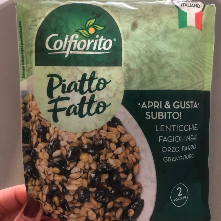 photo of Colfiorito Piatto fatto Lenticchie Fagioli Neri shared by @chiaramente on  27 May 2022 - review