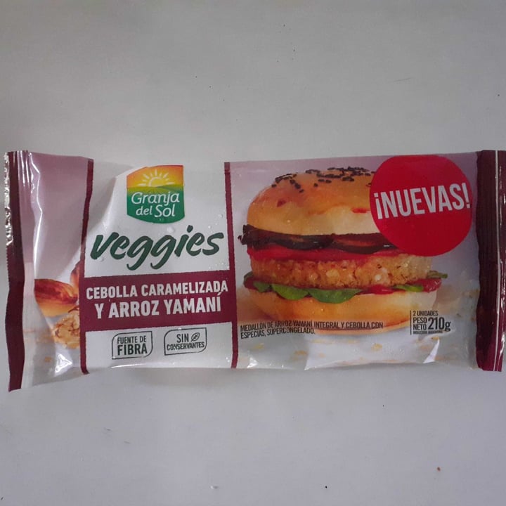 review photo of Granja del Sol Medallones de Cebolla Caramelizada y Arroz Yamani shared by @lunallena on 12 Apr 2020 - review