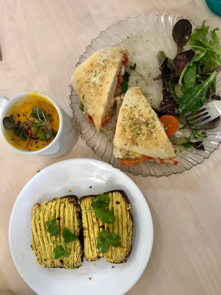 review photo of Three Ladies Cafe Butternut Squash Soup shared by @chelseabelseaa on 18 Feb 2019 - review